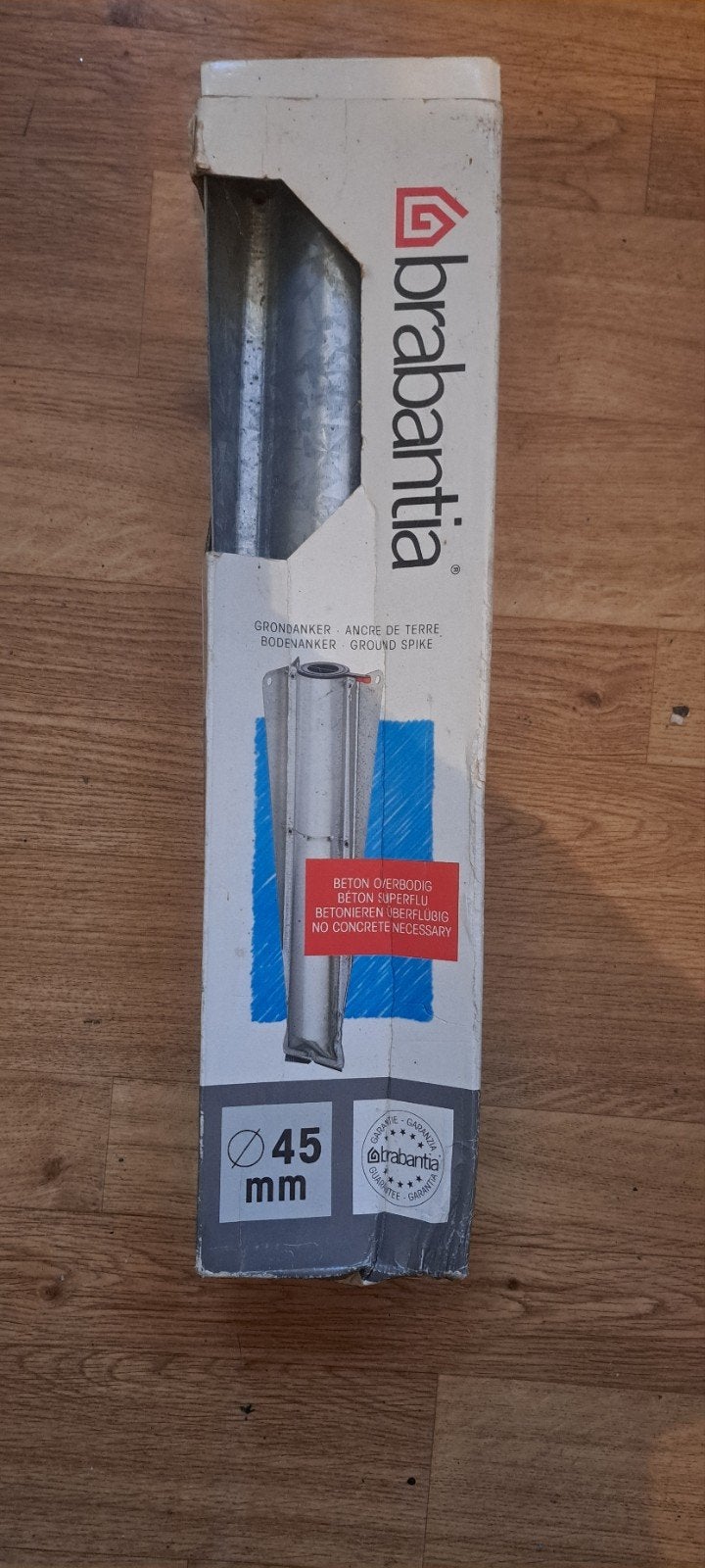 Brabantia Grondanker 45mm - Nieuw in doos, Tuin en Terras, De Run 5, 5503 LT Veldhoven, Nederland, Nieuw, Brabantia, Info@brabantia.com