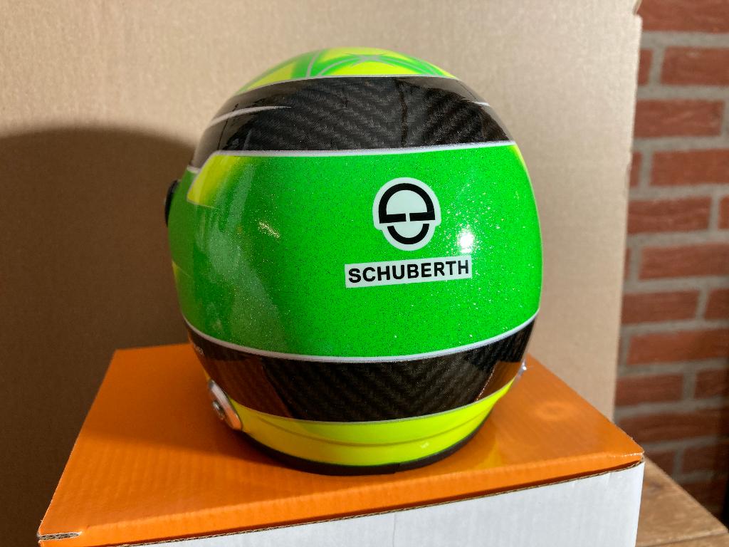 ✅ Mick Schumacher 1:2 helm 2018 F3 Champion 1/2 Prema, Ophalen of Verzenden, Nieuw, Formule 1