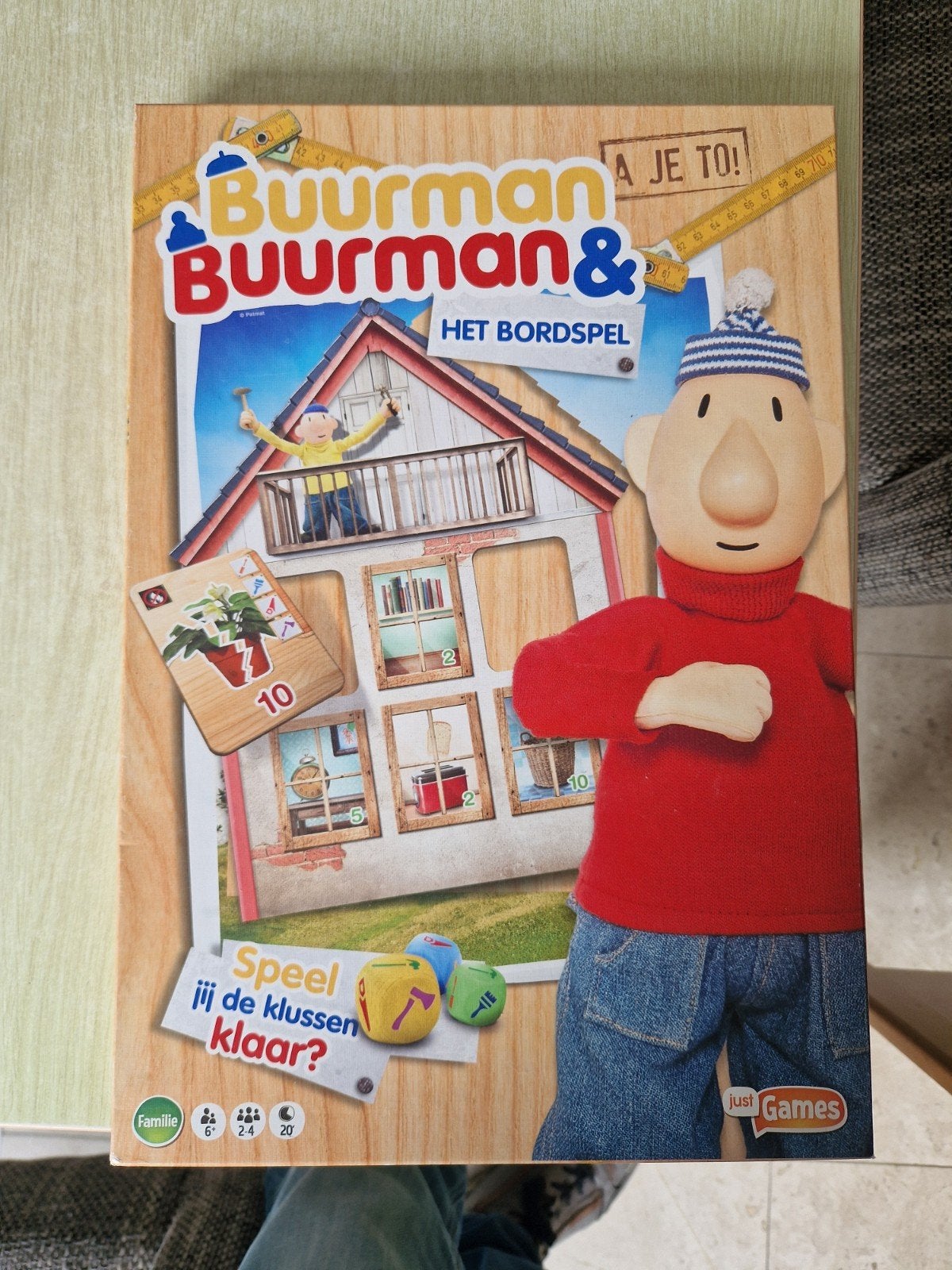 Buurman & Buurman Het Bordspel - Familieplezier!, Een of twee spelers, Ophalen of Verzenden, Gebruikt, Just Games