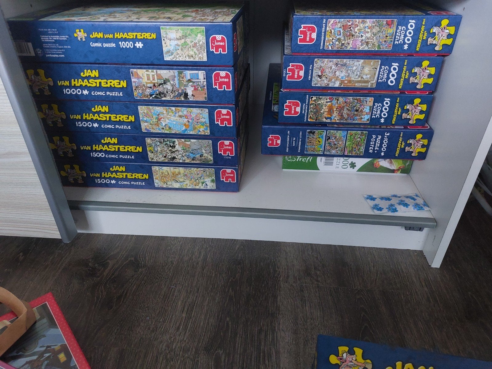 Jan van Haasteren Puzzels - Diverse Collectie 1000 & 1500 st, Ophalen, 500 t/m 1500 stukjes, Zo goed als nieuw