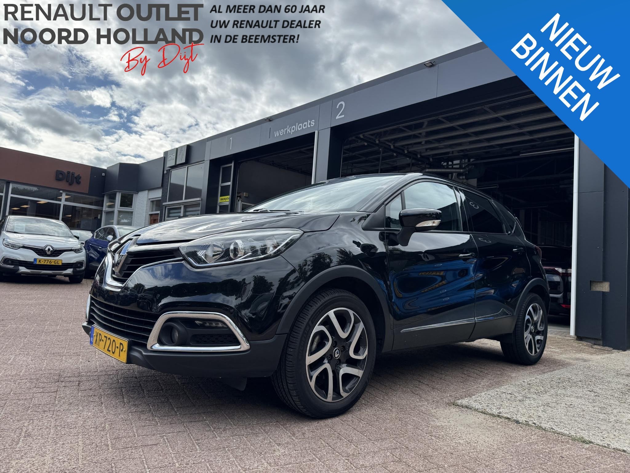 Renault Captur 1.2 TCe Dynamique, Stof, Euro 6, 4 cilinders, Automatische klimaatregeling