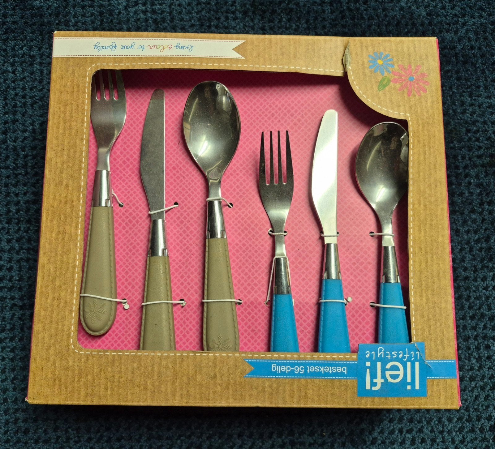 Lief 56-delige bestekset en Lief 5 Delig Pannenset Nieuw, Ophalen, Bestekset, Nieuw, Rvs of Chroom