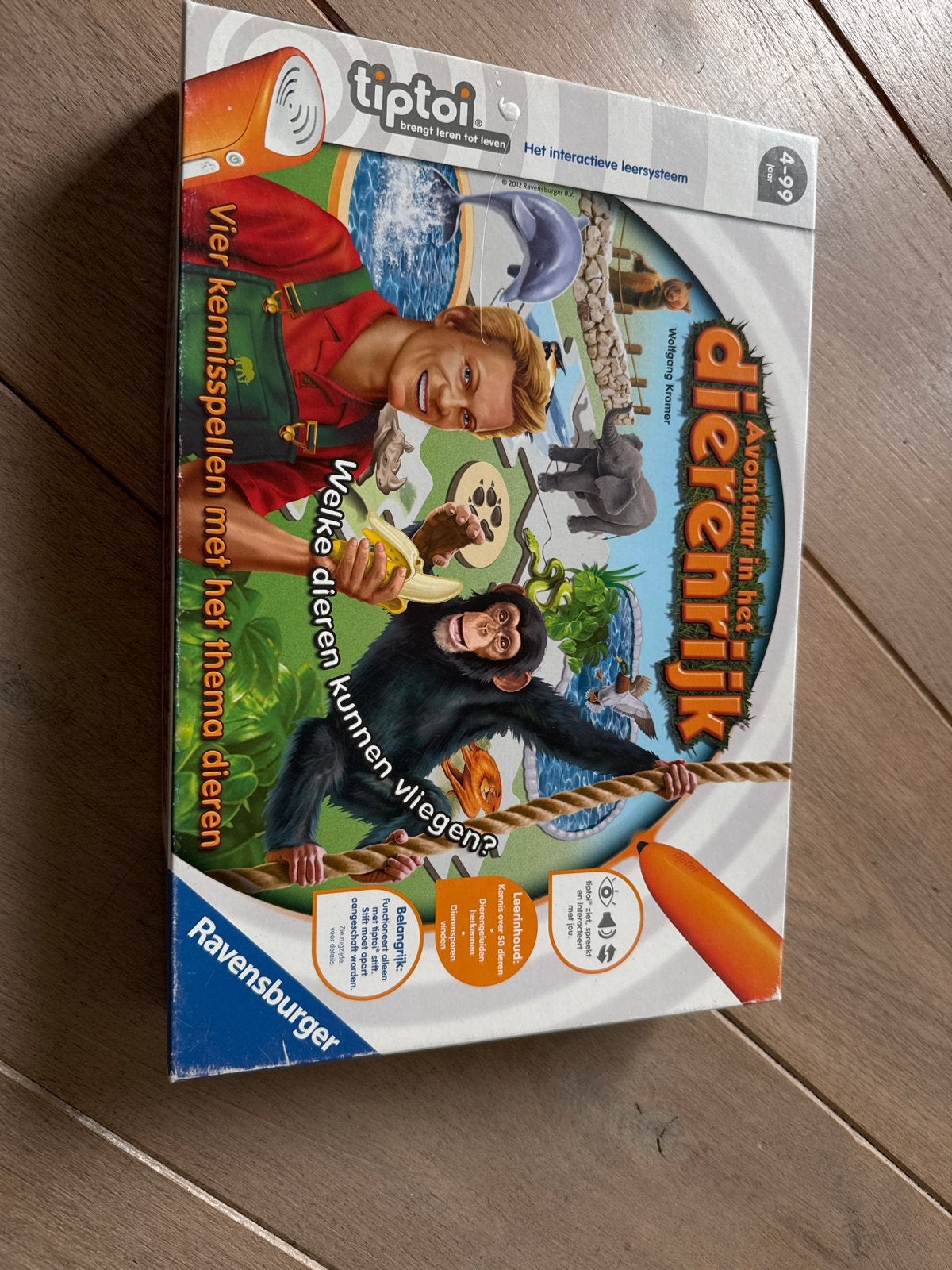 Tiptoi Avontuur in het Dierenrijk - Interactief Leersysteem, Ophalen of Verzenden, Zo goed als nieuw, Taal en Lezen, Met geluid