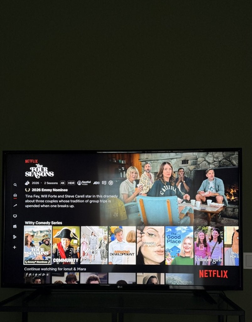 LG TV 4K UH603V, Ophalen, 50 Hz, LCD, Zo goed als nieuw