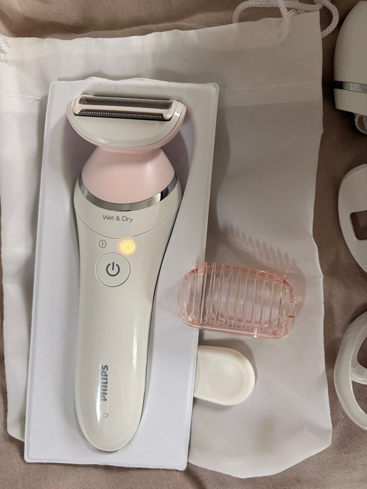 Philips Epilator 8000, Ophalen of Verzenden, Zo goed als nieuw, Scheren en Epileren