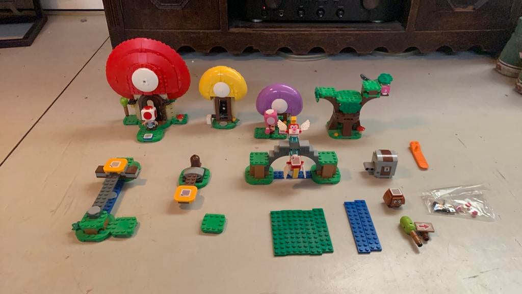 LEGO Super Mario: Toad's Schattenjacht (uitbreidingsset), Compleet, Overige thema's, Lego, Ophalen of Verzenden