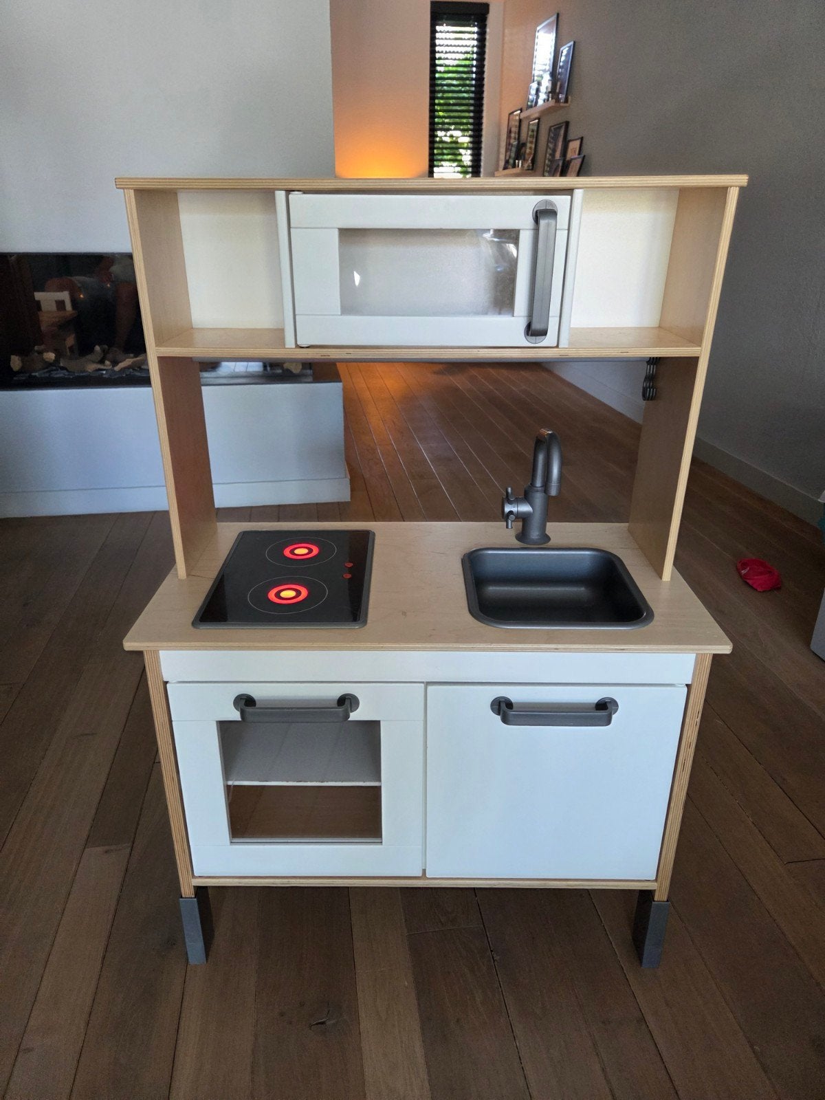 speelkeuken, Kinderen en Baby's, Speelgoed | Speelkeukens, Ophalen, Gebruikt, Hout, Speelkeuken