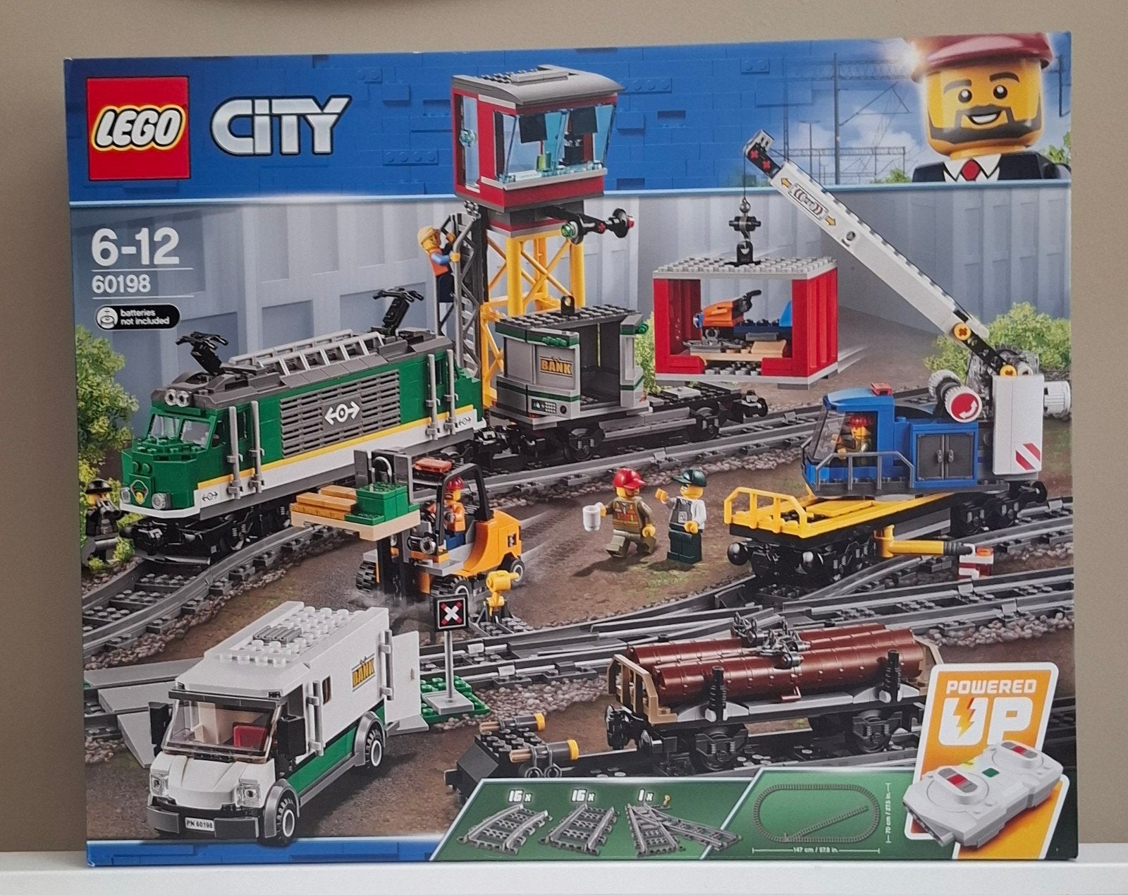 Lego 60198 CARGO TREIN, NIEUW, Ophalen of Verzenden, Nieuw