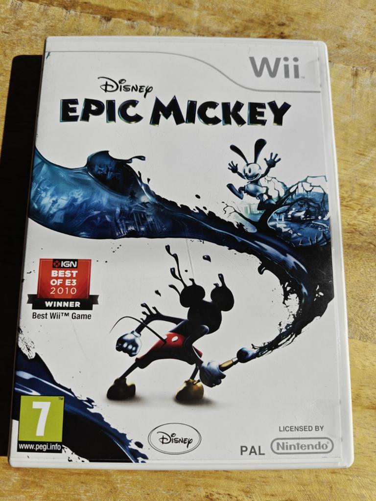 Disney Epic Mickey - Wii, Avontuur en Actie, 1 speler, Ophalen of Verzenden, Zo goed als nieuw