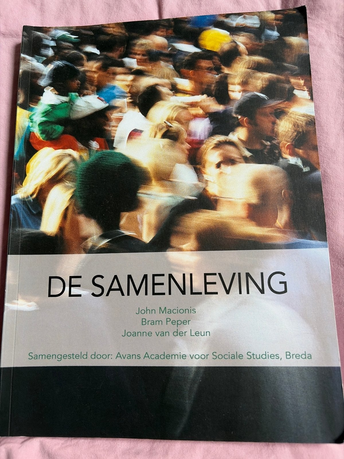 De Samenleving - John Macionis, Bram Peper, Joanne van der L, Boeken, Ophalen of Verzenden, Gamma, Zo goed als nieuw, HBO