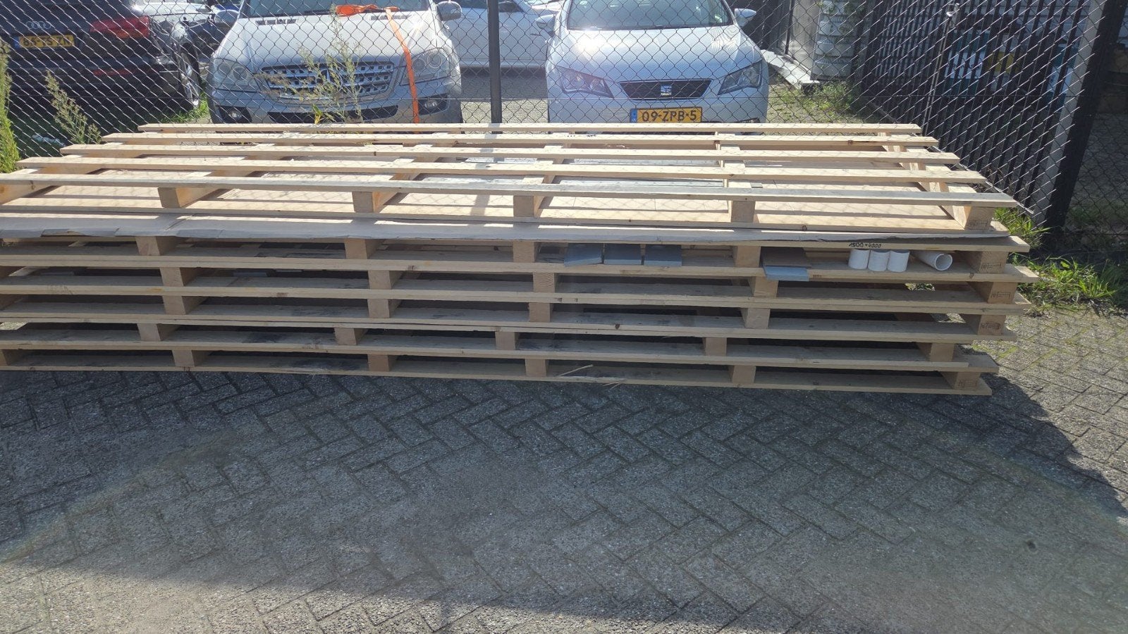 pallet nieuw 1500x4000 Pallets, Ophalen of Verzenden