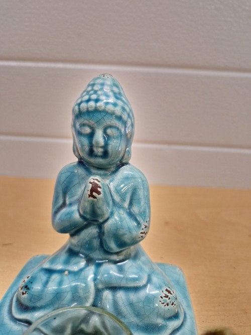 boeddah waxinehouder, Ophalen of Verzenden, 'T Olde Gre-j, Info@toldegrej.nl, Endepoelstraat 20f Didam