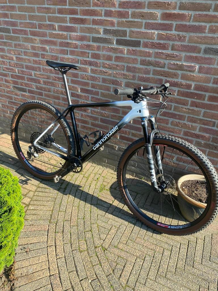Cannondale MTB Carbon maat LG, Fietsen en Brommers, Fietsen | Mountainbikes en ATB, Ophalen, Zo goed als nieuw