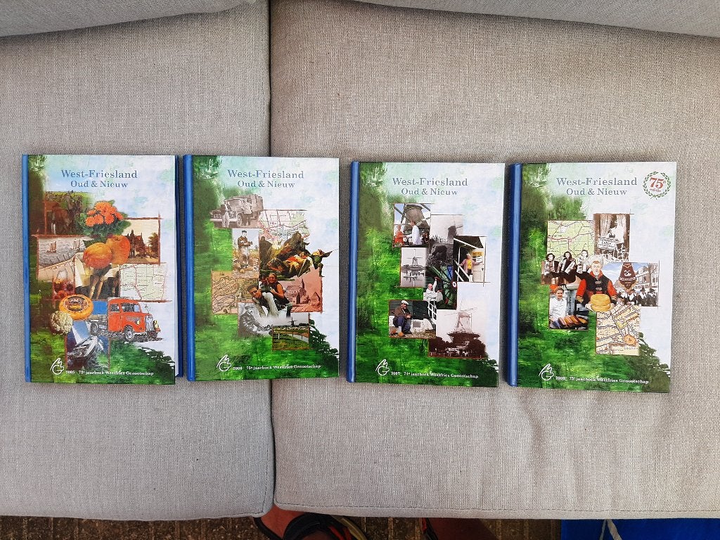 West-Friesland 14 jaarboeken 1994-2008, Boeken, Ophalen, 20e eeuw of later, Zo goed als nieuw, Zie beschrijving
