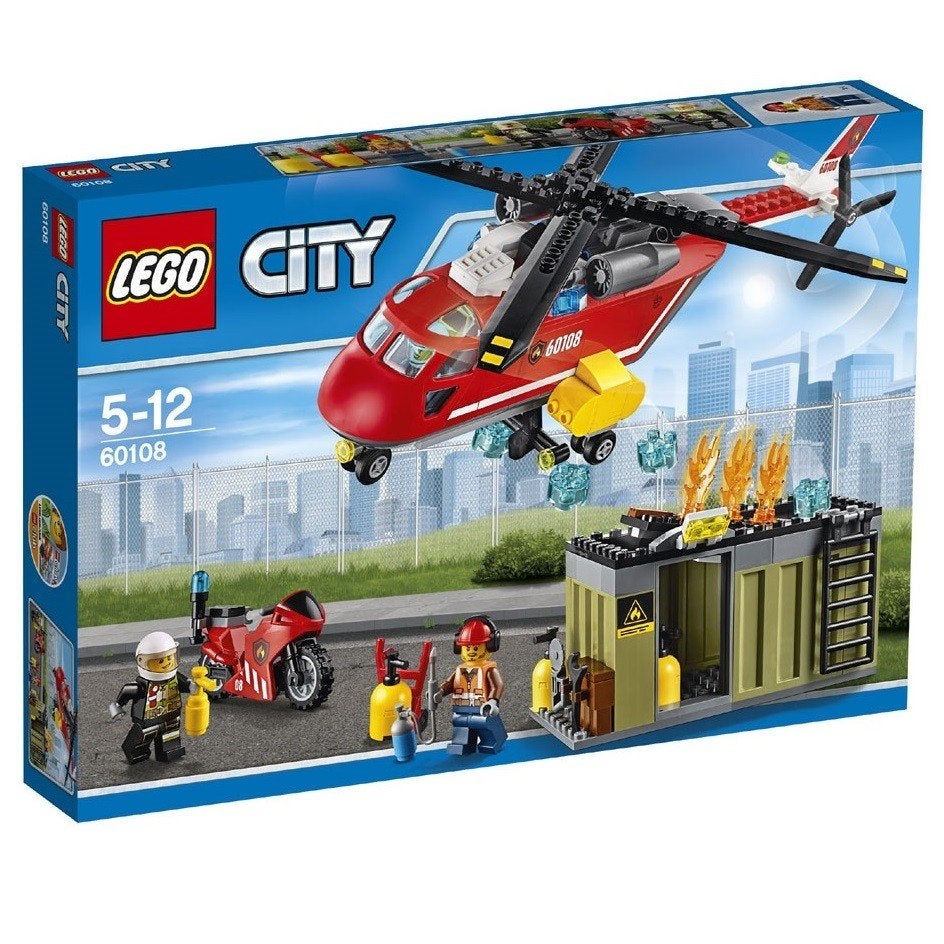 LEGO City 60108 Brandweer Inzetgroep        * 't LEGOhuis *, Lego, Nieuw, Ophalen of Verzenden, X