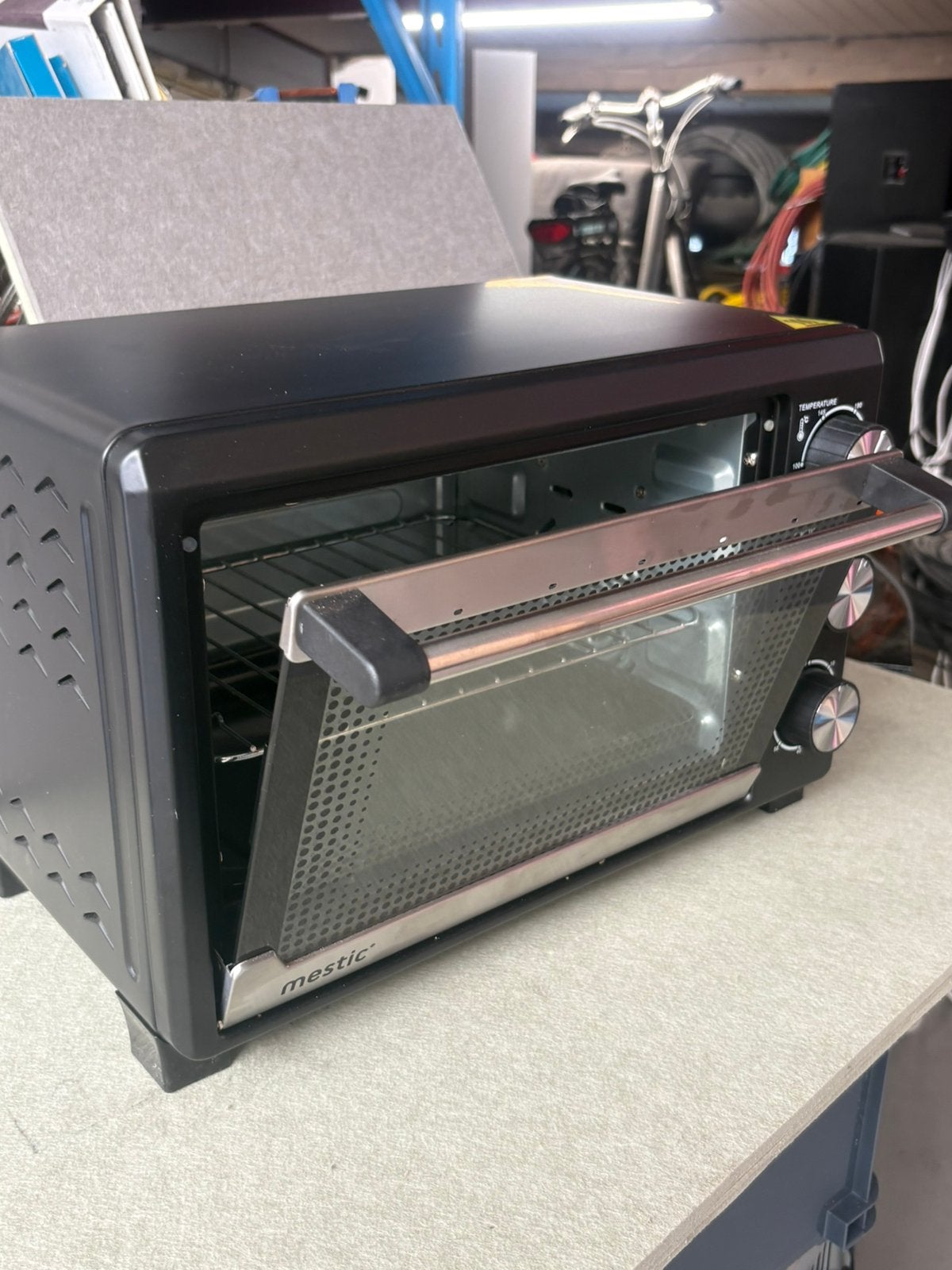Mestic mini-oven - Compacte en veelzijdige oven, Caravans en Kamperen, Ophalen of Verzenden, Zo goed als nieuw