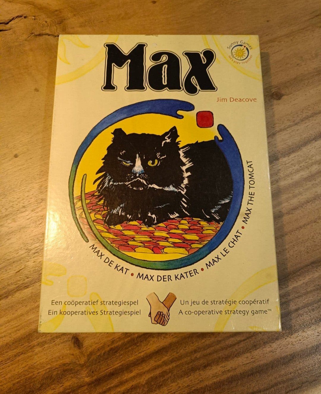 Max de Kat - Coöperatief strategiespel voor jonge kinderen, Een of twee spelers, Ophalen of Verzenden, Zo goed als nieuw