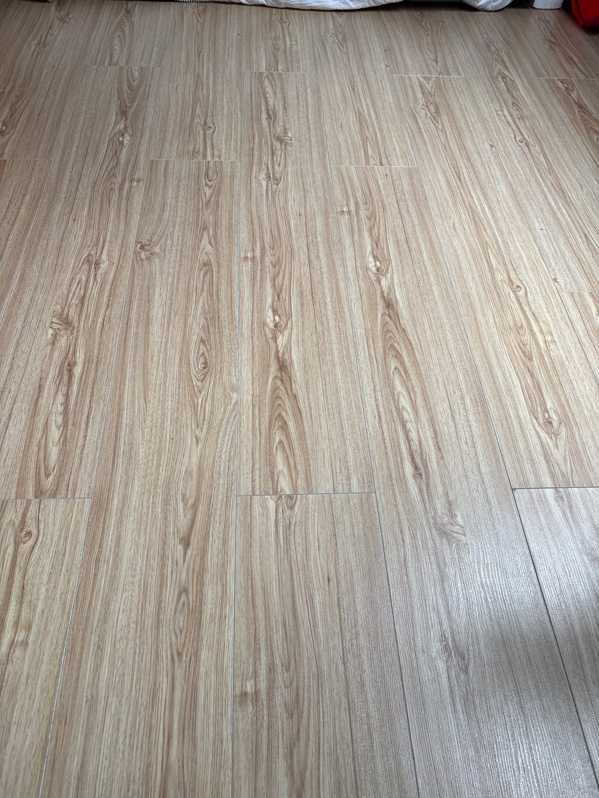 Kliklaminaat 25m2 - Licht Houtnerf Design, Ophalen, Gebruikt, 50 tot 150 cm, 10 m² of meer