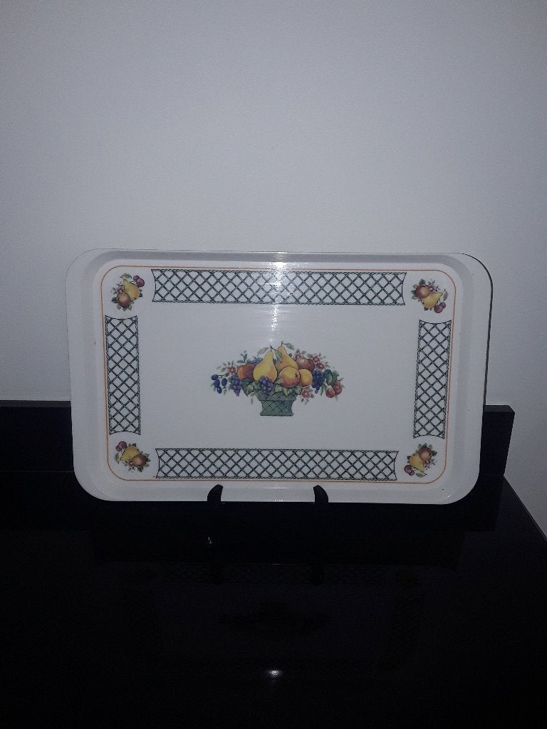 Villeroy en boch Basket melamine dienblad, Verzamelen, Verzenden, Zo goed als nieuw, Overige materialen, Overige typen