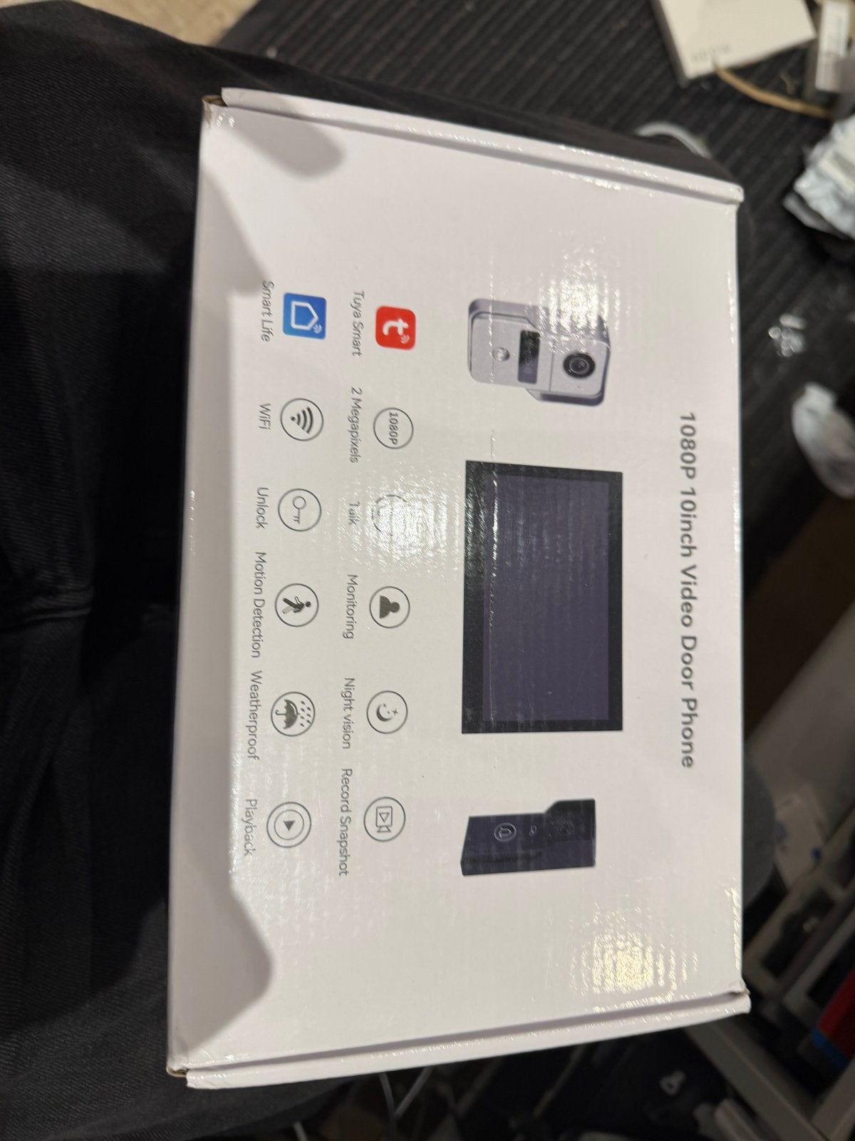 1080P 10 inch Video Deurtelefoon Smart Life Tuya, Beweging, Nieuw, Ophalen of Verzenden, Compleet systeem