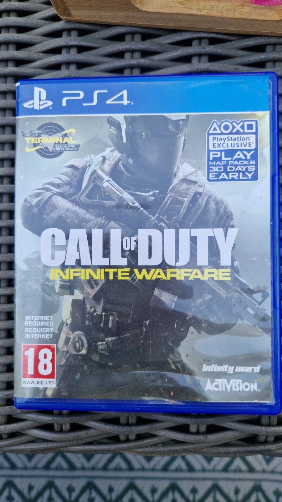 Call of Duty Infinite Warfare PS4, Spelcomputers en Games, Games | Sony PlayStation 4, Online, Gebruikt, Vanaf 18 jaar, Shooter