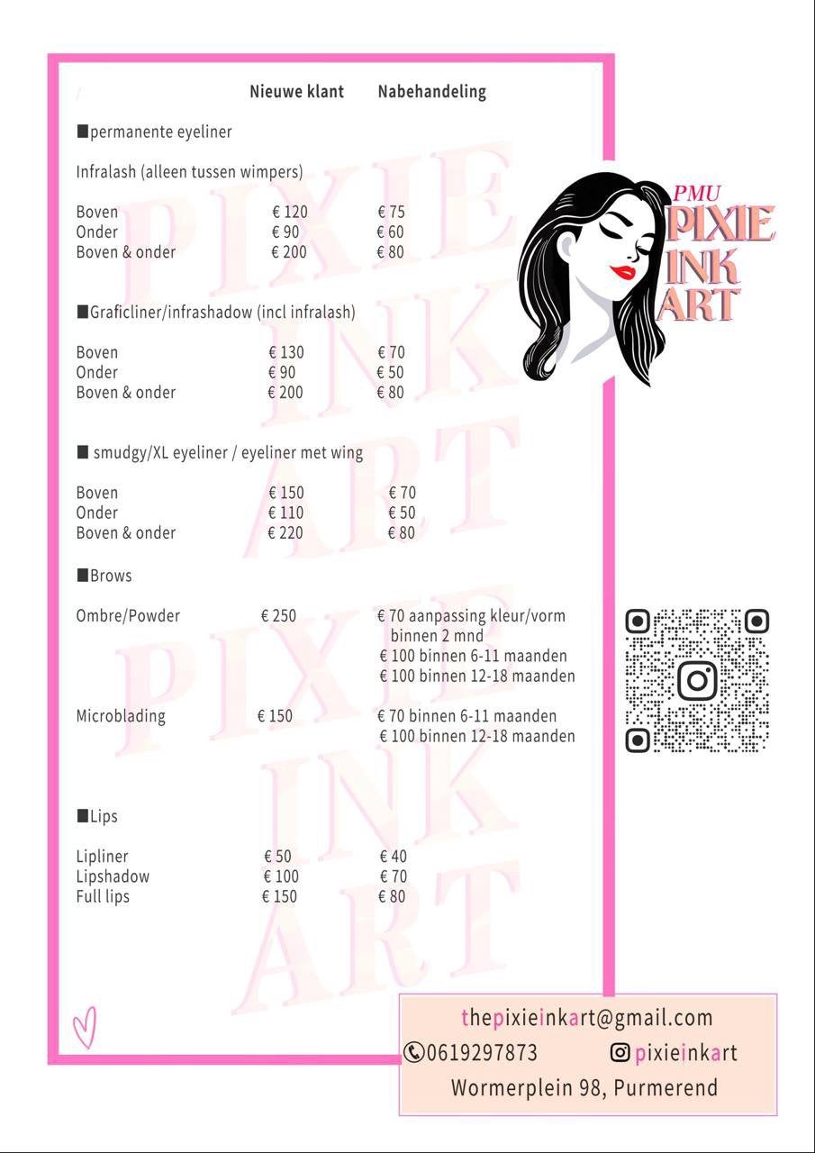 Pmu permenant make-up, Ophalen of Verzenden, Zo goed als nieuw