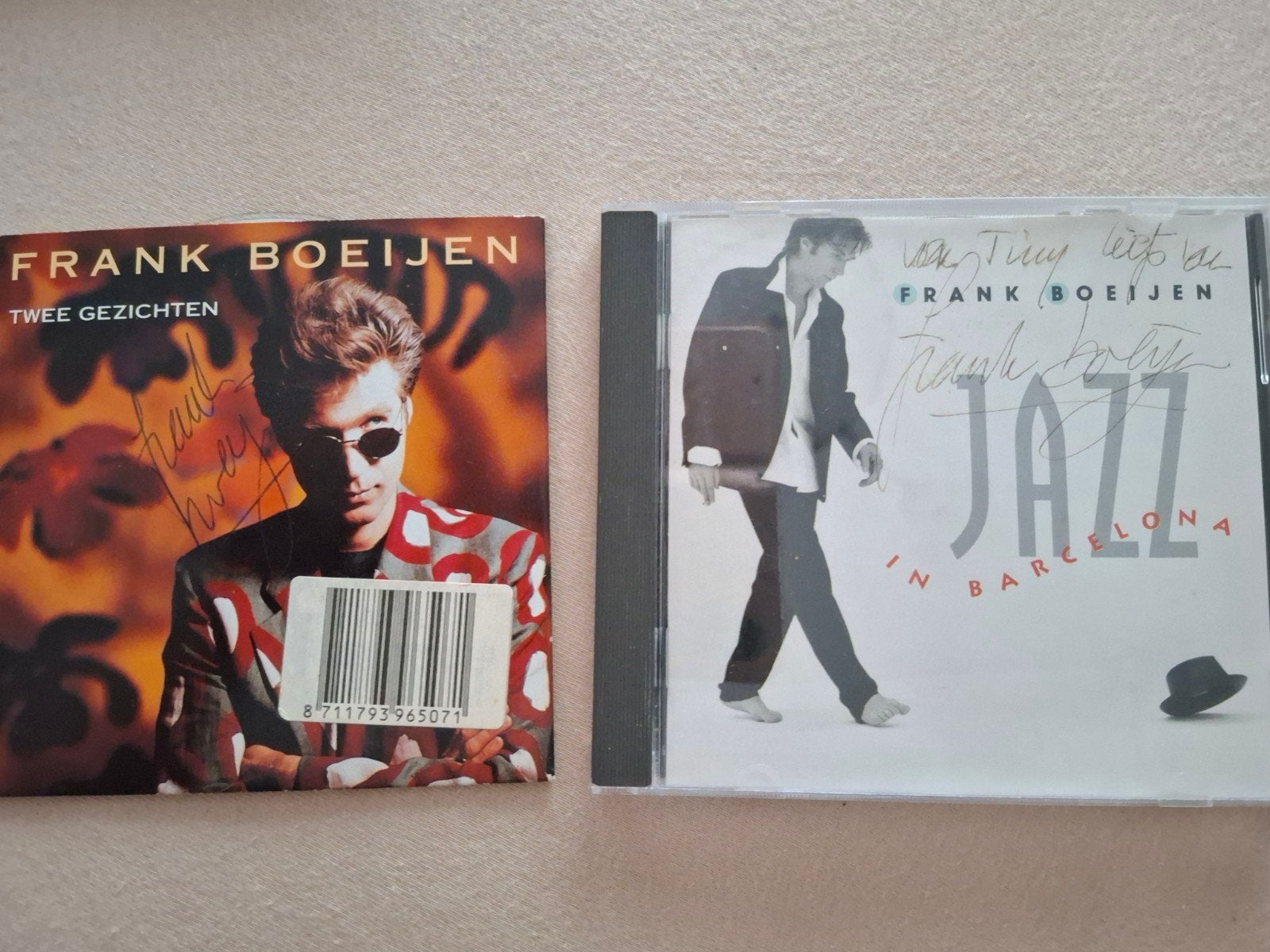 Frank Boeijen 3 cd's met handtekening, Ophalen of Verzenden, Zo goed als nieuw, Gesigneerd