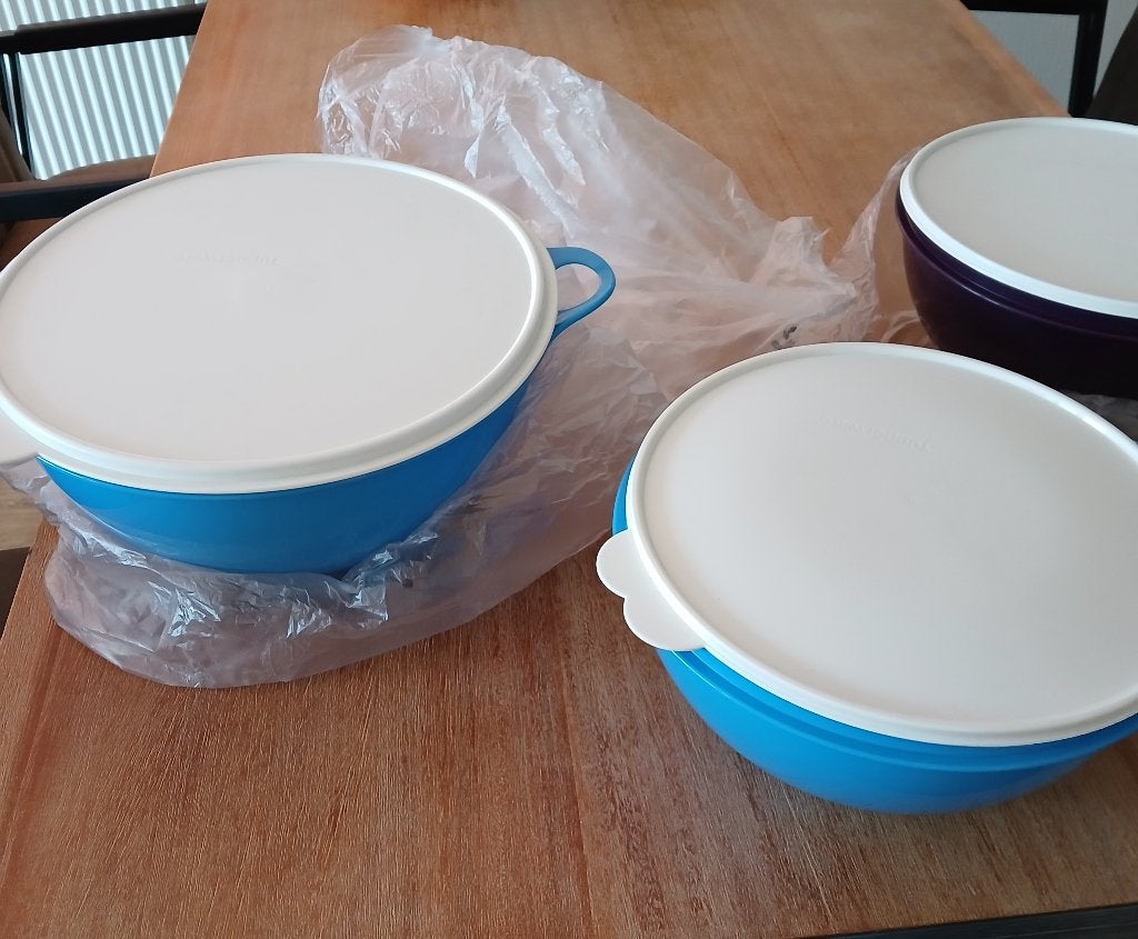 Tupperware wonderkommen - nieuw, Ophalen of Verzenden, Nieuw, Overige kleuren, Bak of Kom