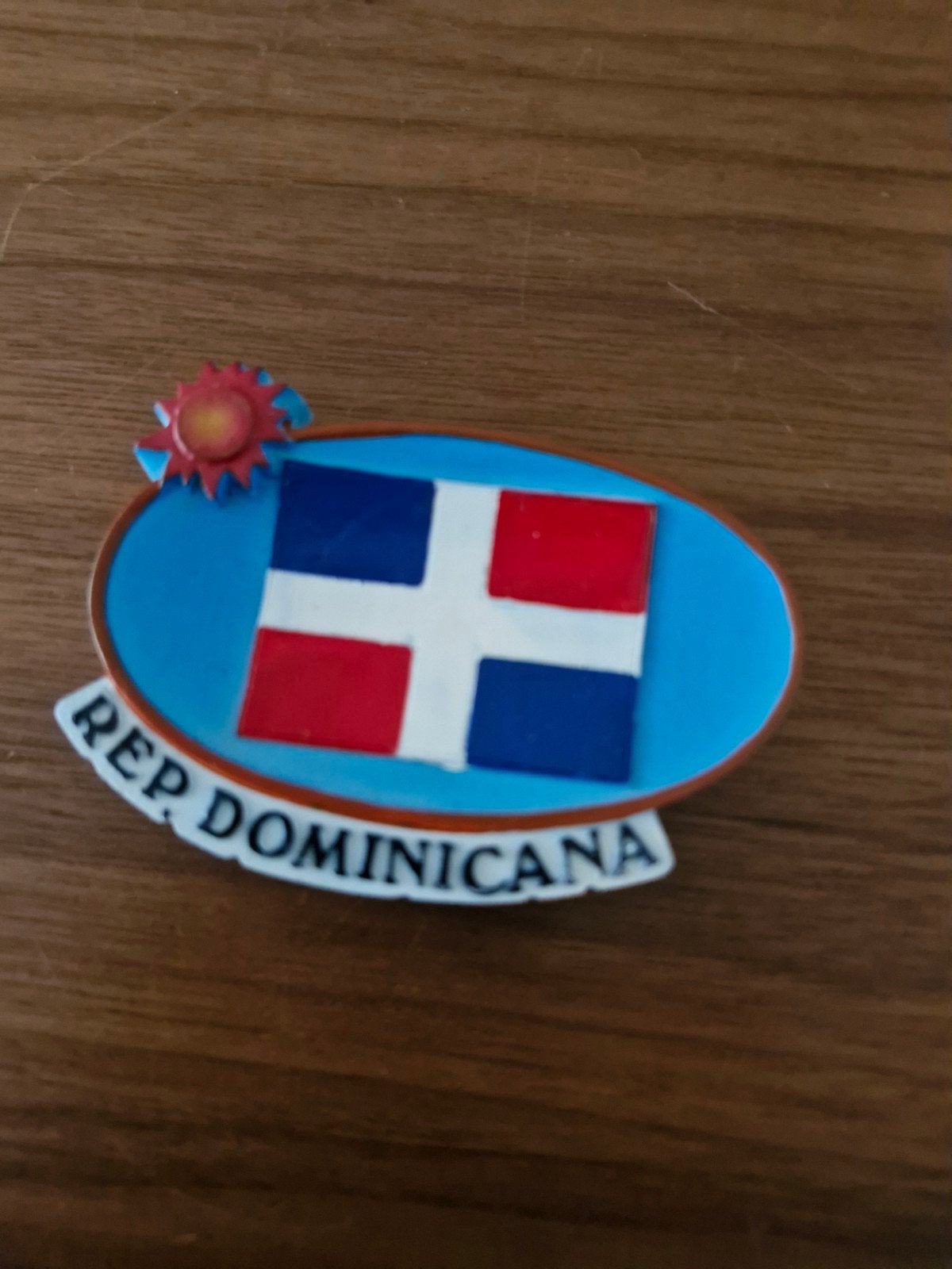 Koelkastmagneet Dominicaanse republiek, Ophalen of Verzenden