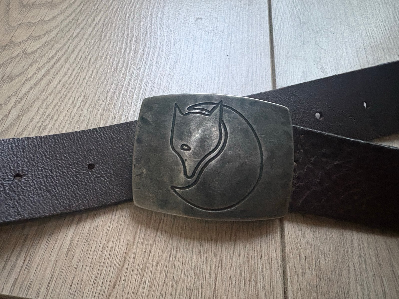 Fjallraven Leren Murena Silver belt, Kleding | Dames, Echt leder, Heupriem, Ophalen of Verzenden, Zo goed als nieuw