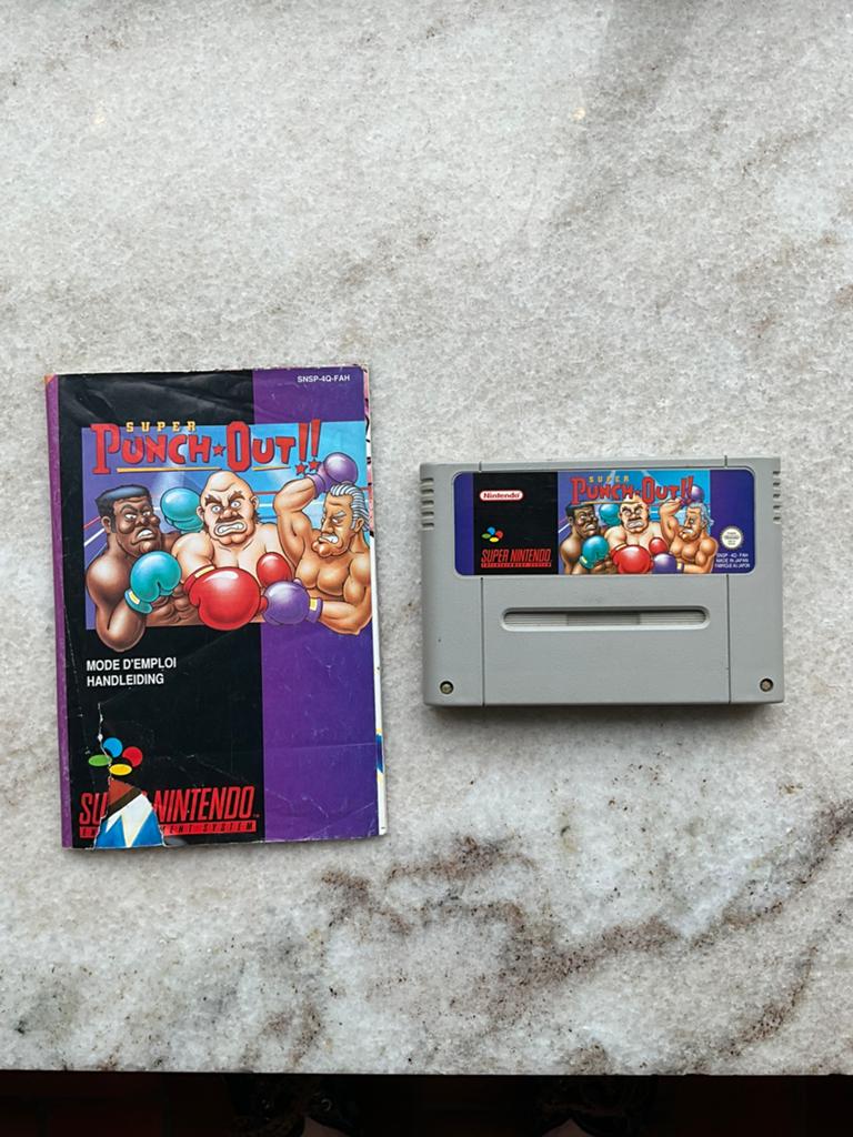 Super Punch-Out!! –Super Nintendo SNES PAL FRA– Cart Manual, Spelcomputers en Games, Games | Nintendo Super NES, 2 spelers, Ophalen of Verzenden