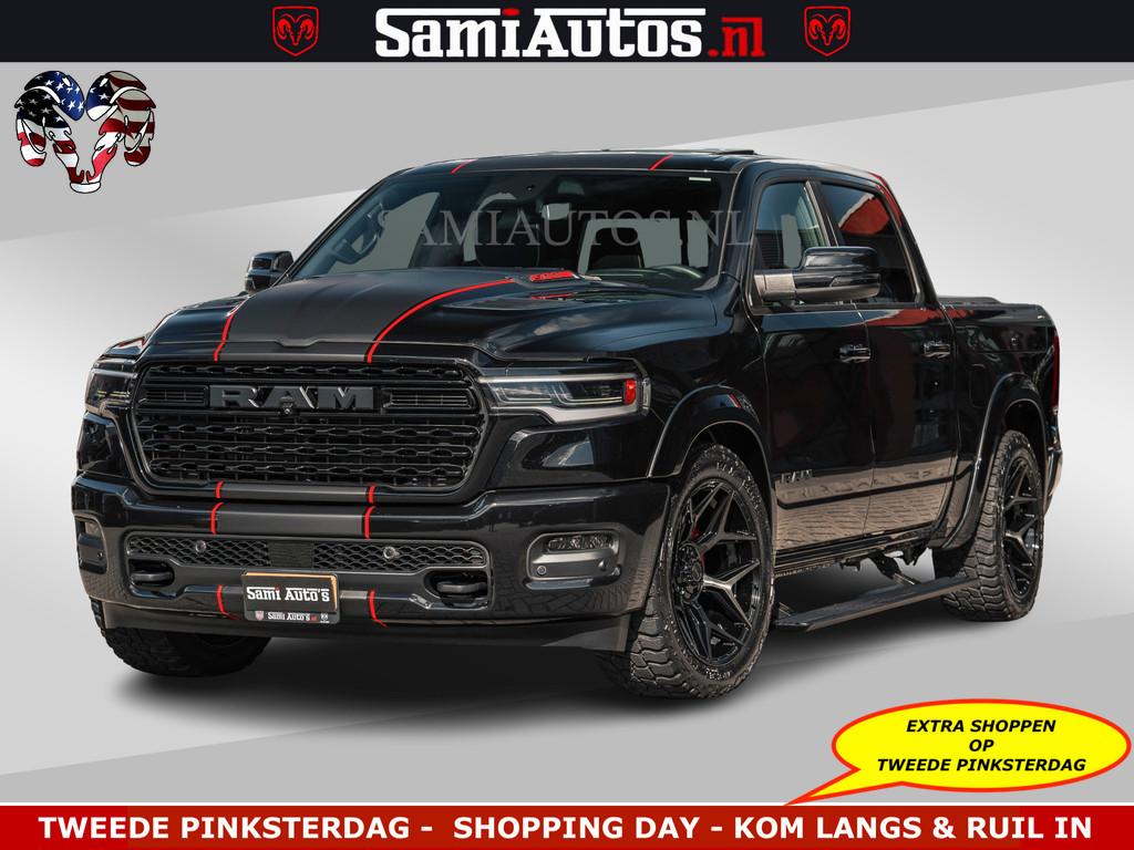 Dodge Ram HULK Pack | Limited Night H.O 540HP 706Nm | Massag, Auto's, Automaat, Met garantie (alle), Zwart, Leder