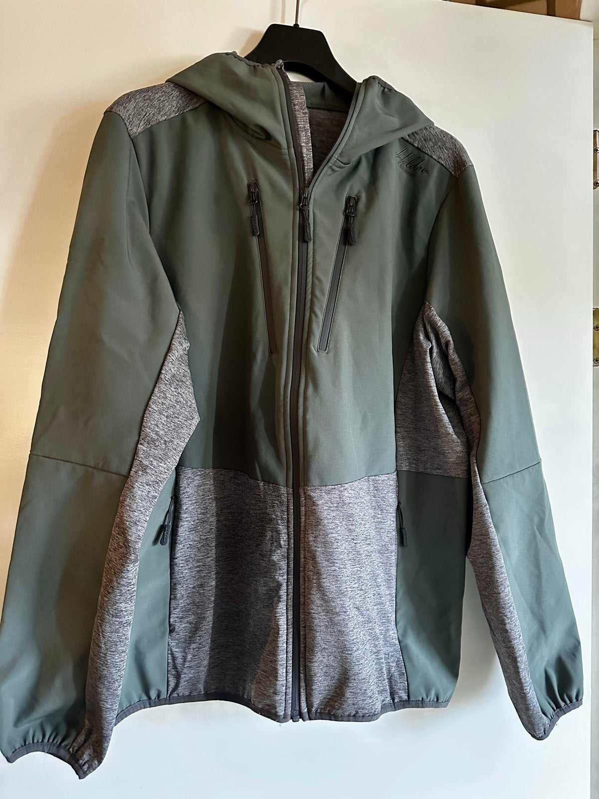 Heldre Softshell Jas - Groen/Grijs NIEUW, Ophalen of Verzenden, Nieuw, Overige maten, Groen
