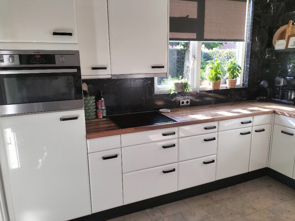 Gratis keuken!, Ophalen, Gebruikt, Wit, Hoekkeuken