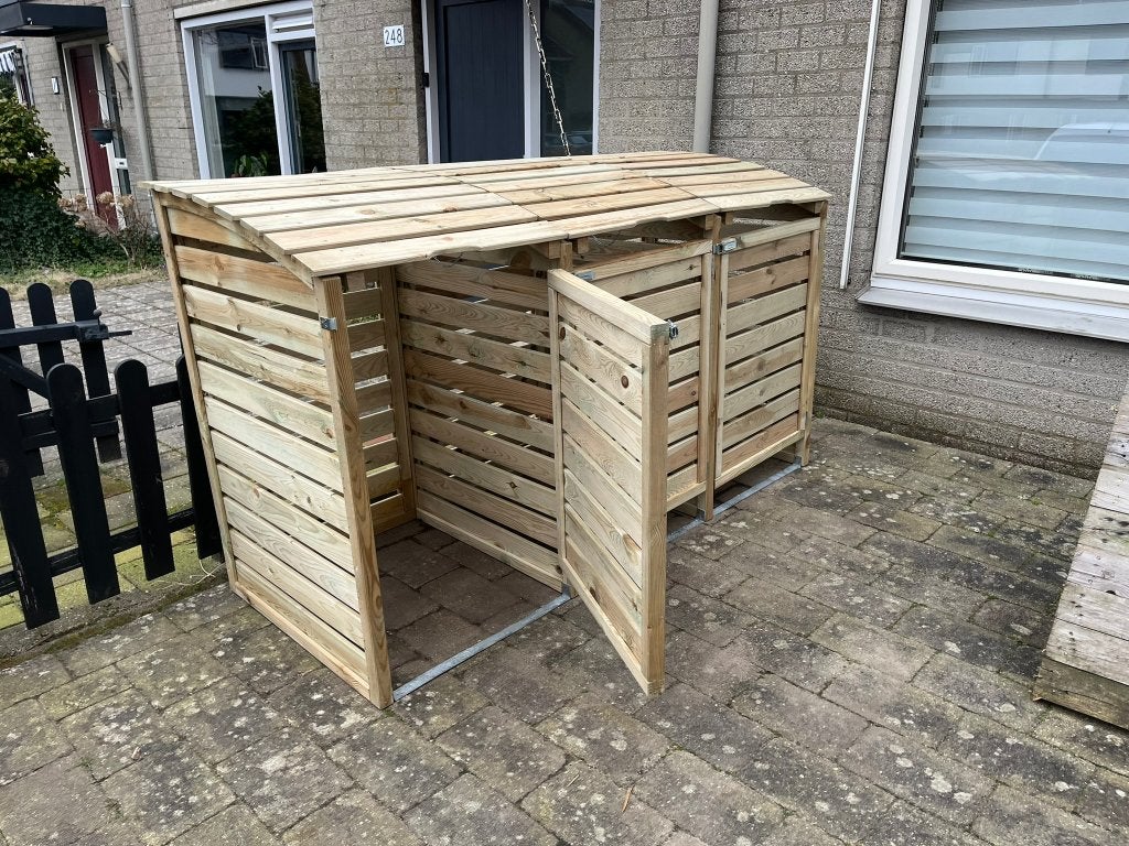 stijlvolle kliko ombouw, Ophalen of Verzenden, Nieuw, Hout, Containerberging