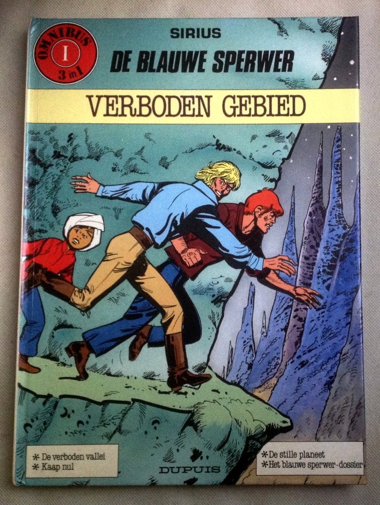 Sirius - De Blauwe Sperwer Omnibus 1 - Verboden Gebied, Boeken, Gelezen, Verzenden, Eén stripboek, Sirius