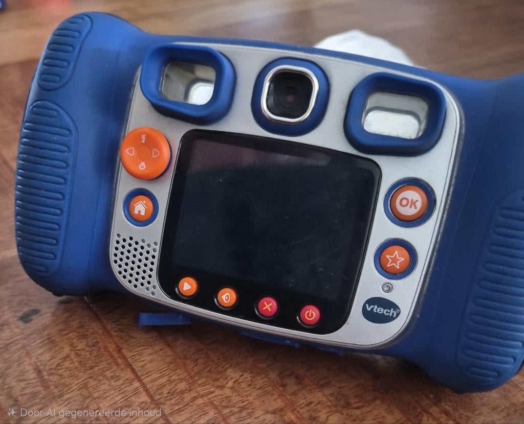 Vtech Kidizoom Duo kindercamera met oplaadkabel, Ophalen of Verzenden, Gebruikt, Overige Merken, Geen optische zoom