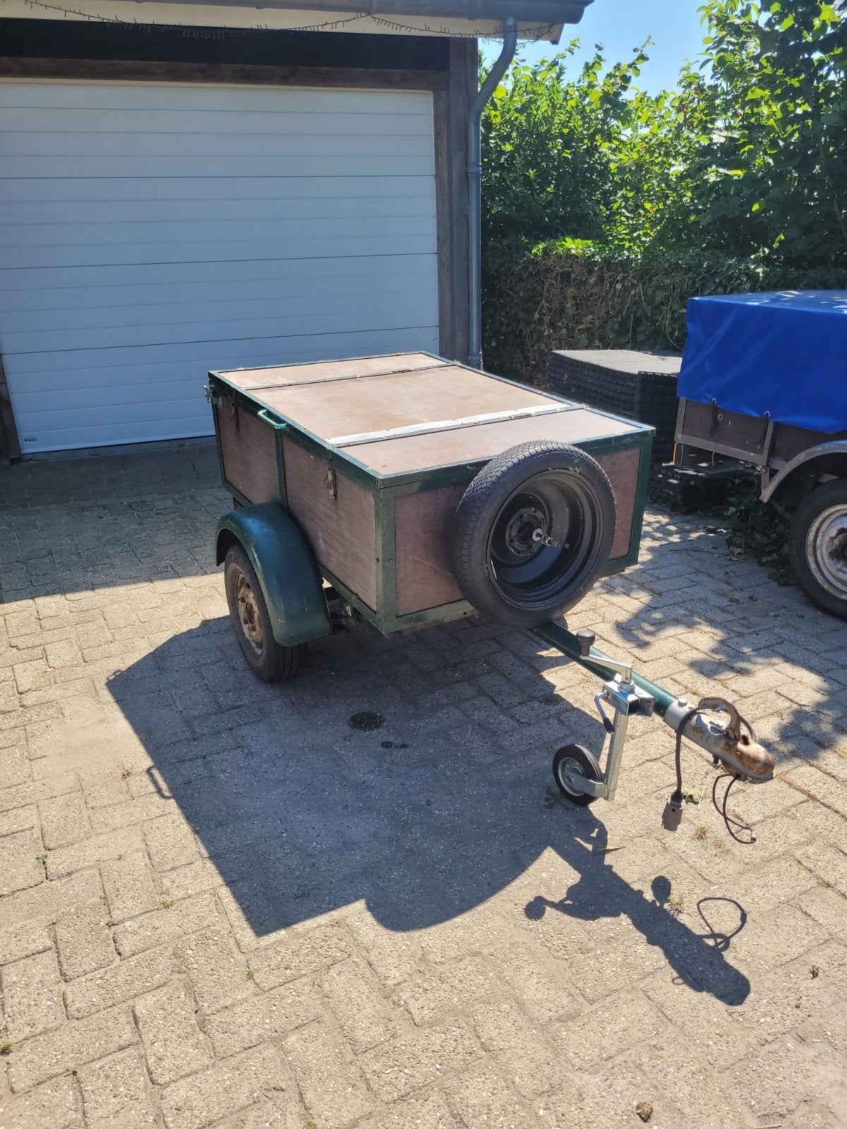 bagagewagen aanhanger viskar, Ophalen, Gebruikt