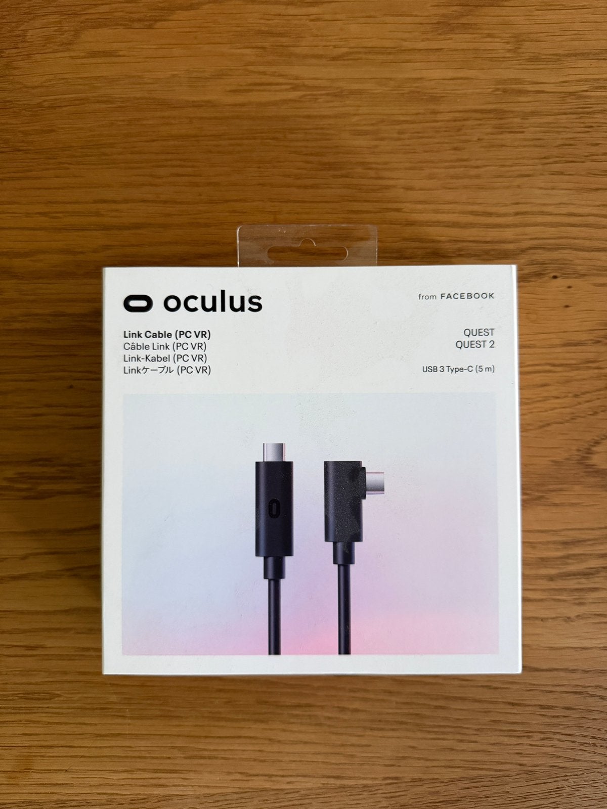 Oculus Link Cable voor VR bril, Spelcomputers en Games, Virtual Reality, Ophalen, Zo goed als nieuw, Overige typen, Overige platformen