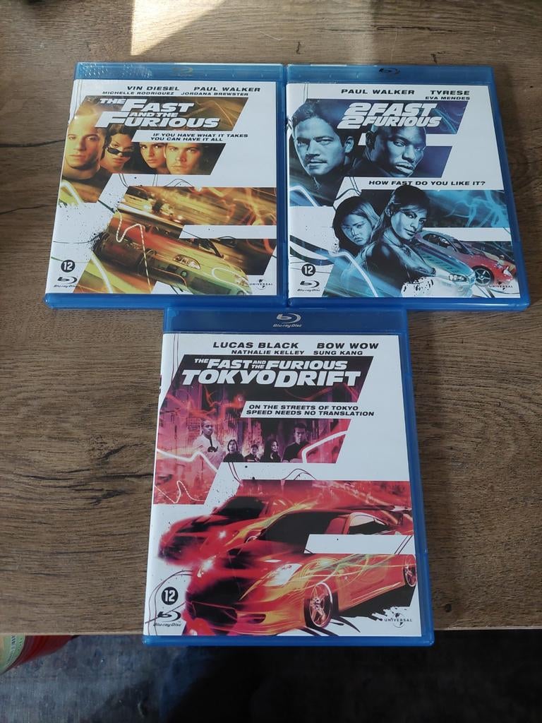 Fast and Furious trilogie, Ophalen of Verzenden, Zo goed als nieuw, Actie