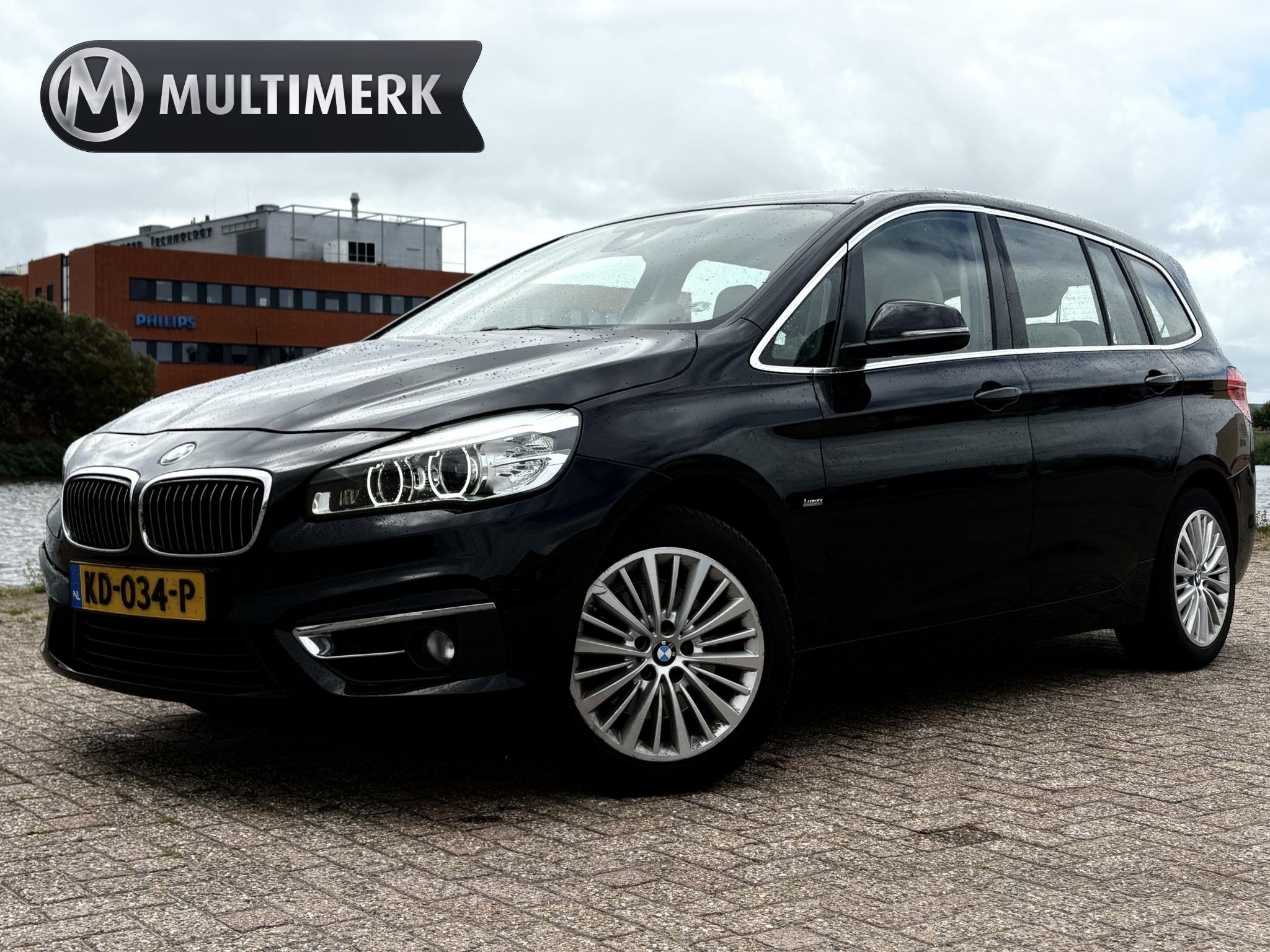 BMW 2-serie Gran Tourer 218i AUT | LEDER | LED | 7P | AHK |, 136 pk, Gebruikt, Euro 6, 2-Serie Gran Tourer