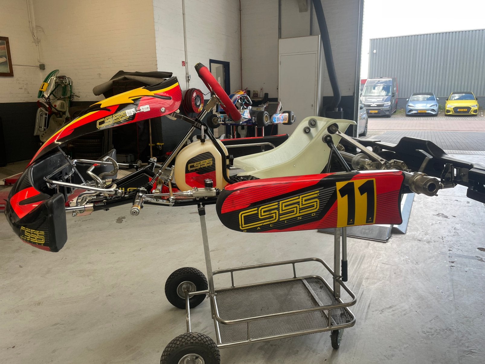 Mooie carlos sainz otk, Ophalen, Zo goed als nieuw, Kart