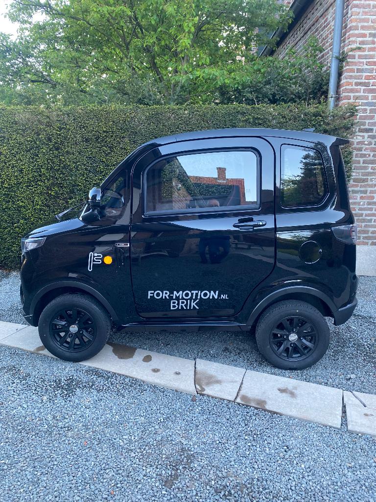 Brommobile max 45 km per uur, Ophalen