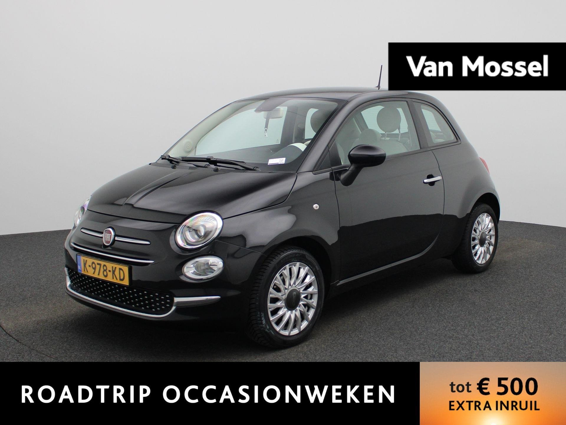 Fiat 500 1.0 Hybrid Lounge | Airconditioning | Half-Leder |, Auto's, Fiat, Bedrijf, Te koop, ABS, Airbags, Airconditioning, Alarm