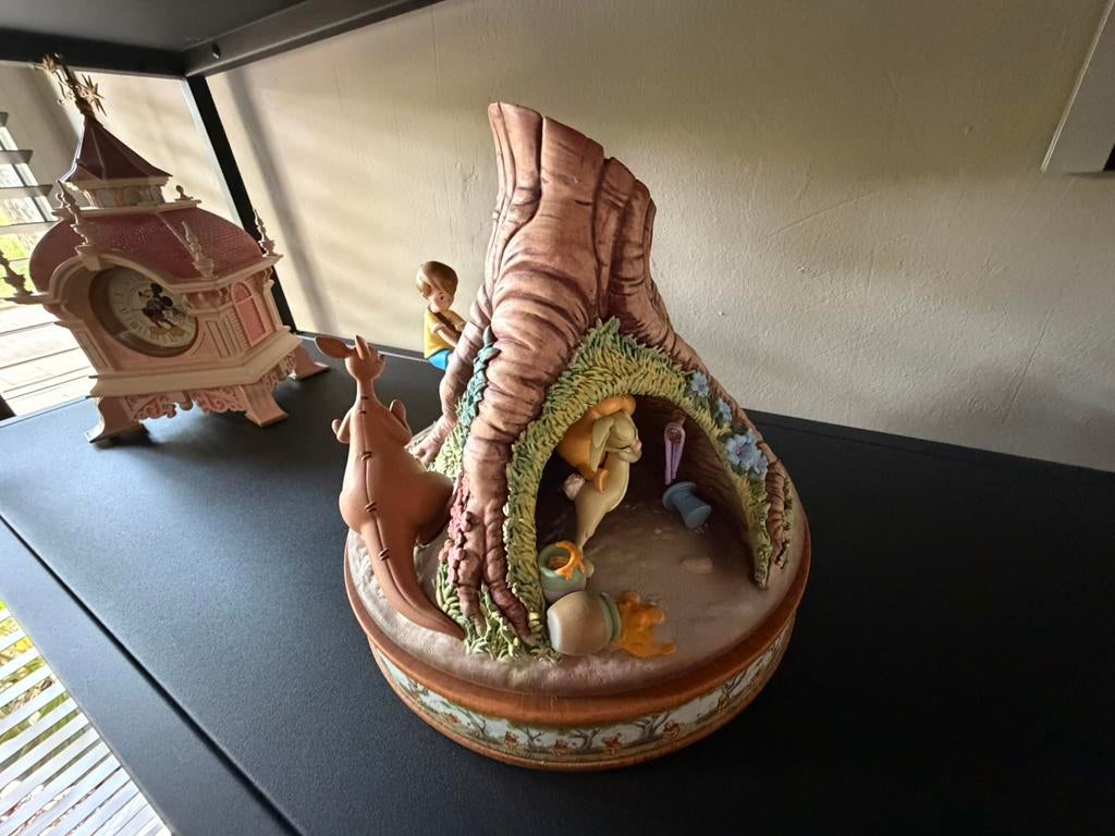 Pooh beeld, Ophalen of Verzenden, Winnie de Poeh of vrienden, Zo goed als nieuw, Beeldje of Figuurtje
