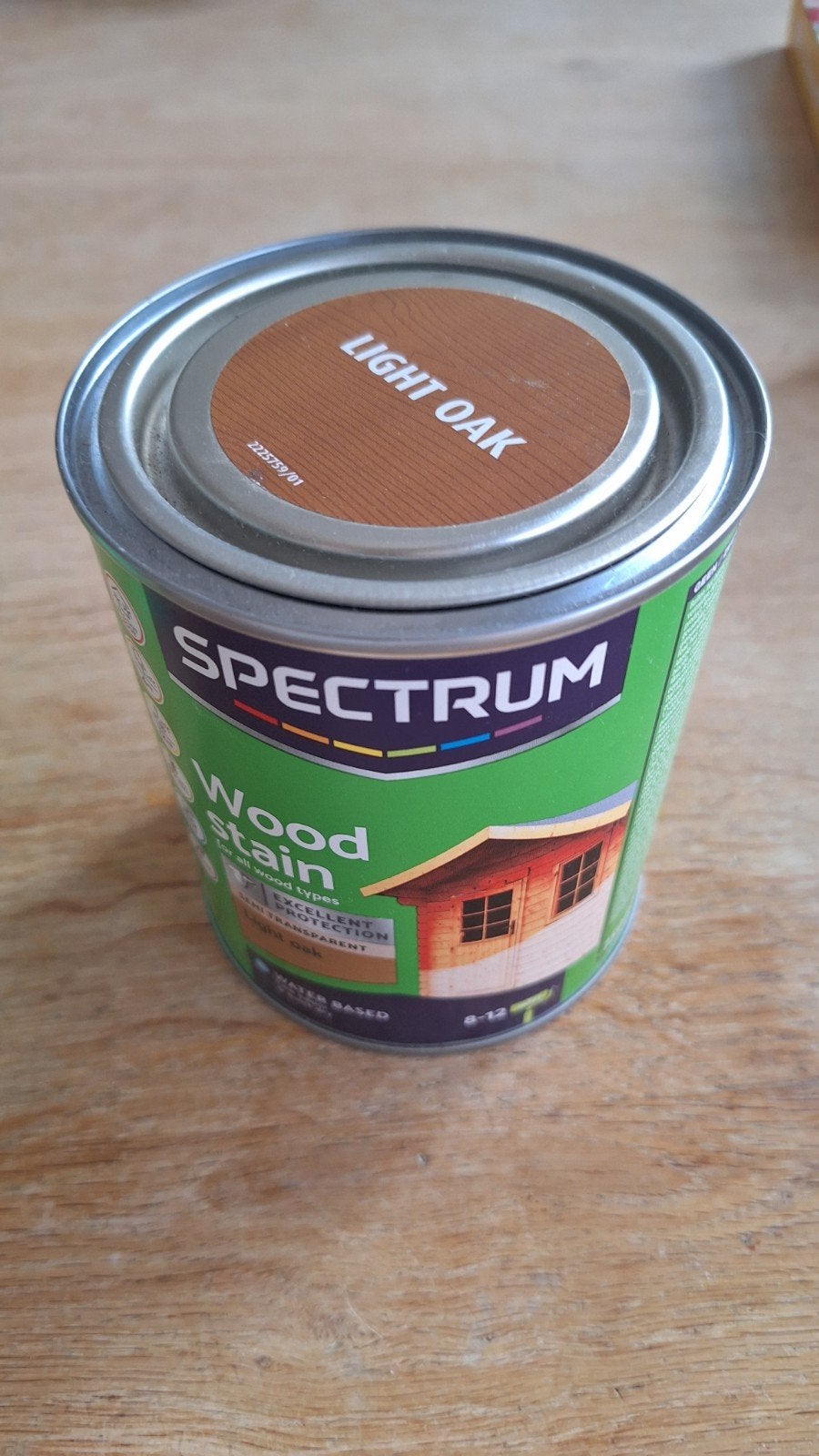 Spectrum Houtbeits Licht Eiken - Watergedragen, Doe-het-zelf en Verbouw, Verf, Beits en Lak, Ophalen of Verzenden, Nieuw, Beits