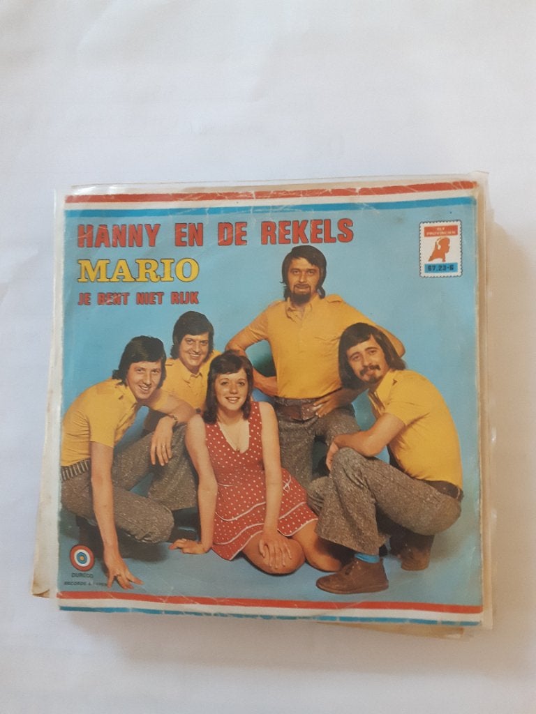 Hanny en de Rekels , Mario , single, Ophalen of Verzenden, Gebruikt, Nederlandstalig