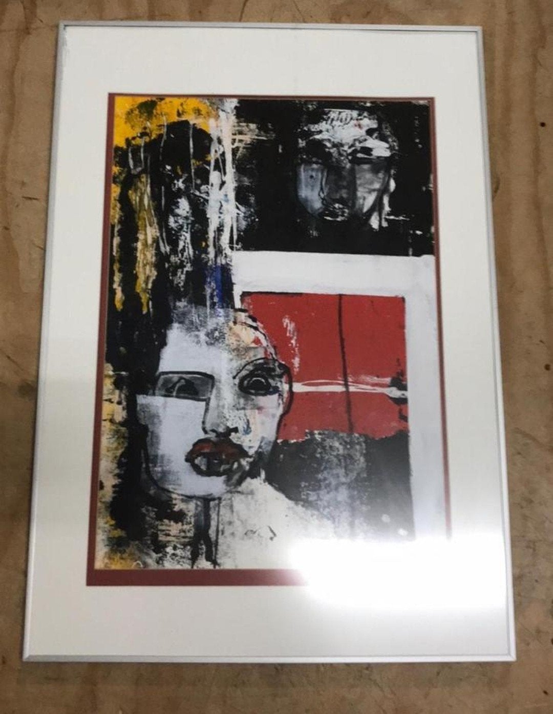 Annette braad kunst schilderij vlaardingen, Antiek en Kunst, Kunst | Litho's en Zeefdrukken, Ophalen