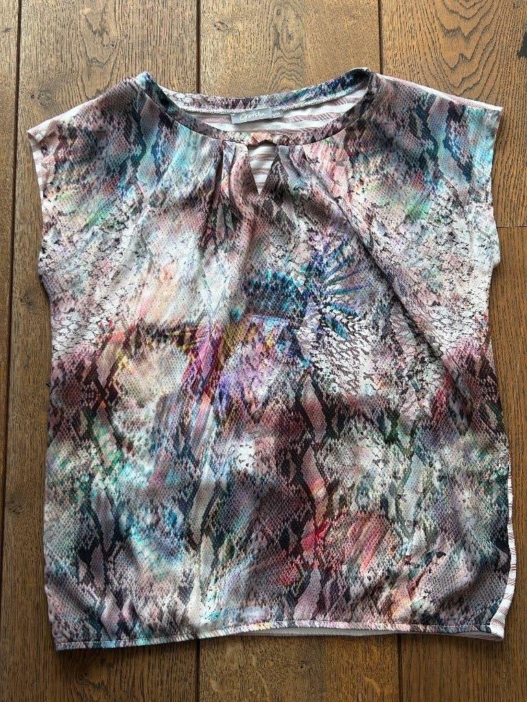 GEISHA shirt / top L, Kleding | Dames, Tops, Verzenden, Maat 42/44 (L), Zo goed als nieuw, Korte mouw