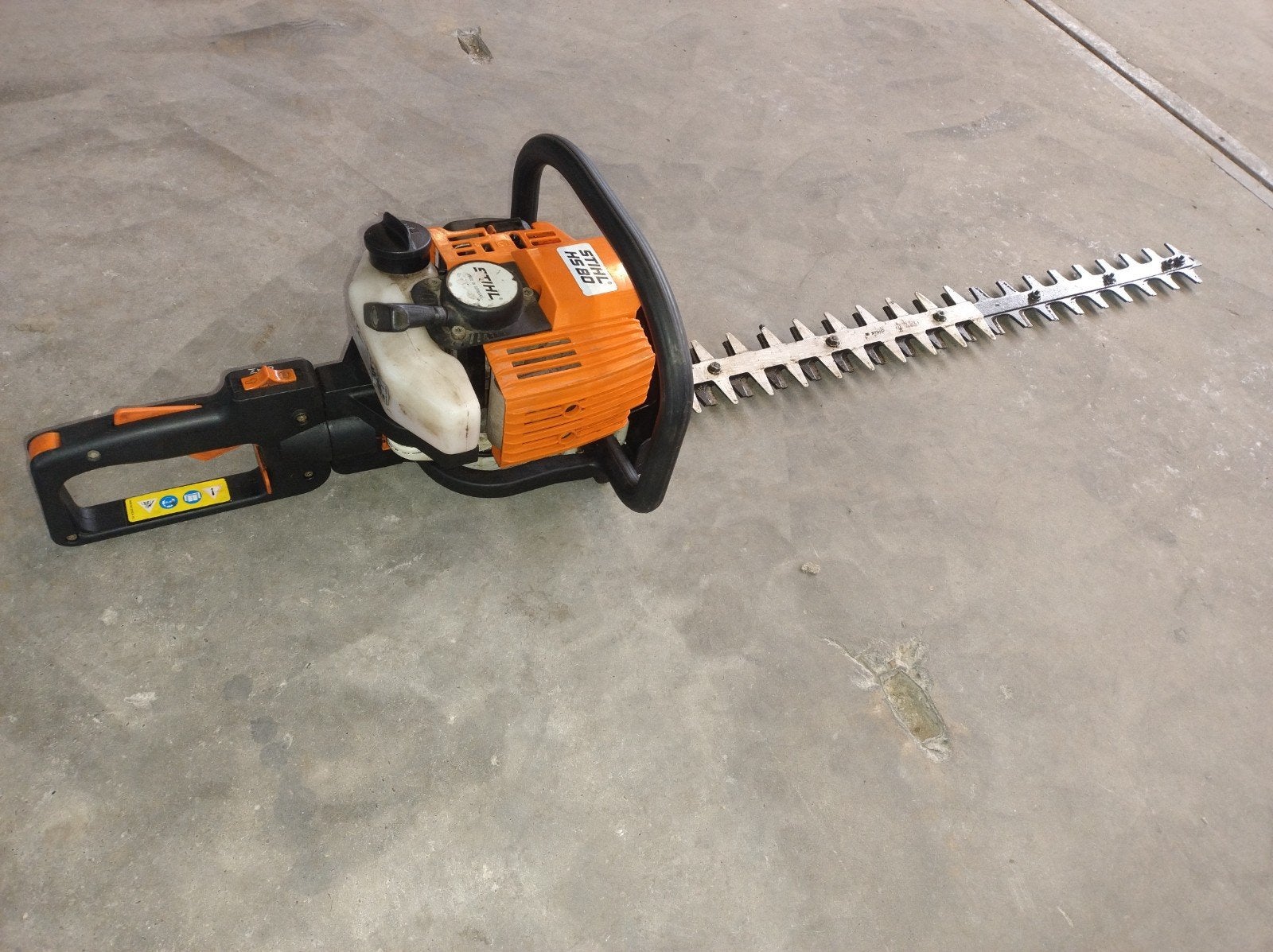 Stihl HS80 heggenschaar - heggentrimmer, Ophalen of Verzenden, Gebruikt, Benzine, Stihl